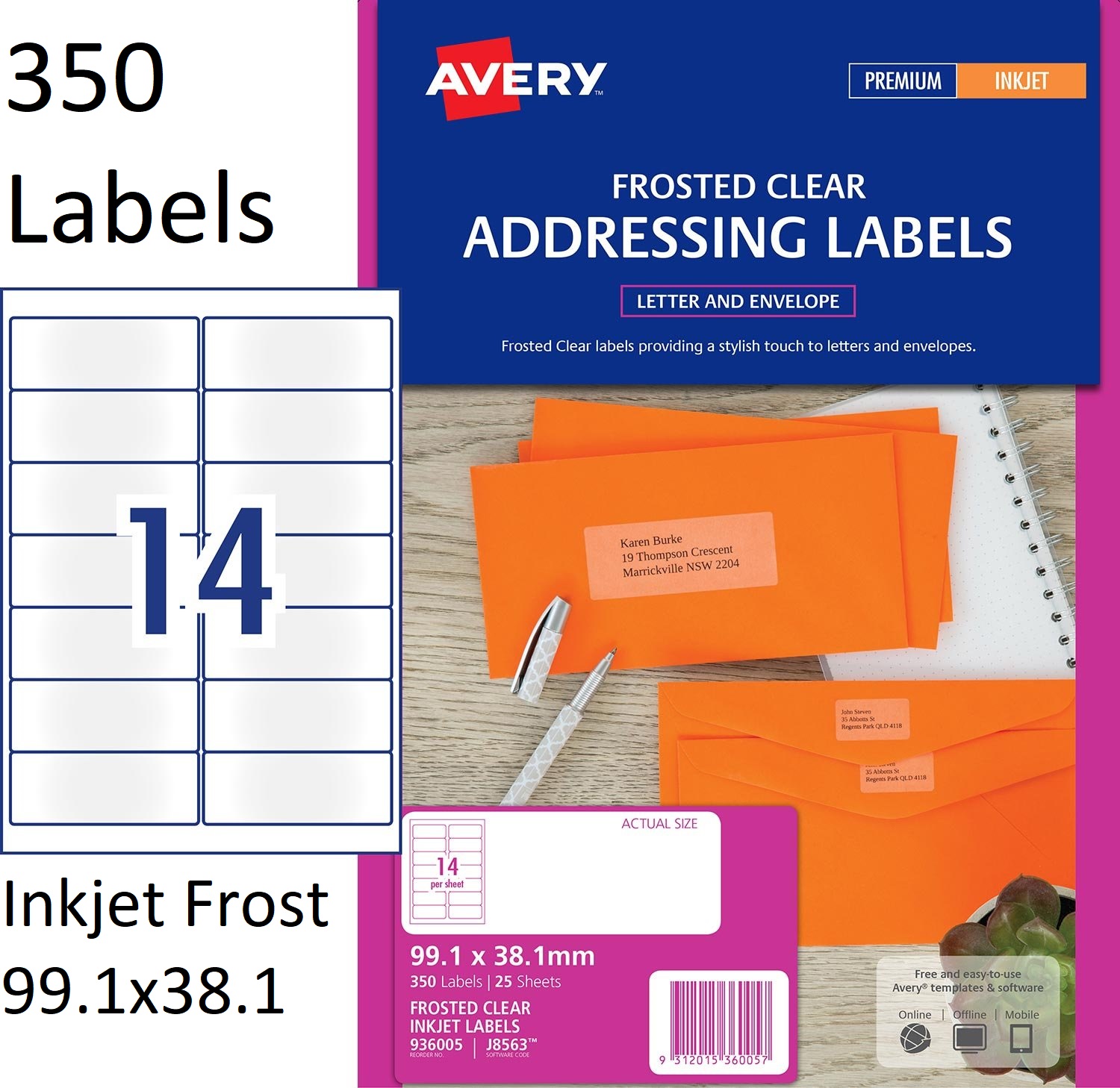 Free Labels Template 14 Per Sheet Endrsalg