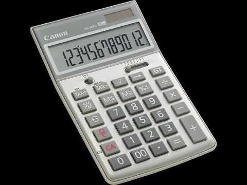 sharp calculator key tax instruction