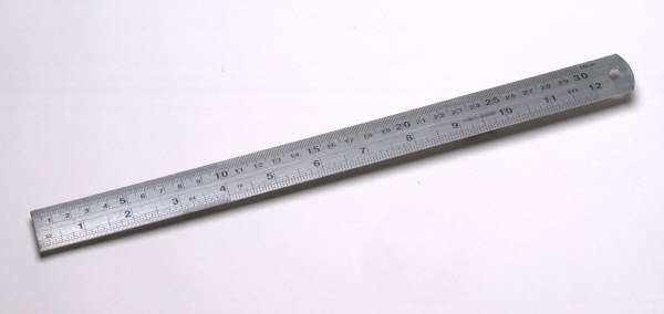 Ruler 300mm Steel AKP 01075